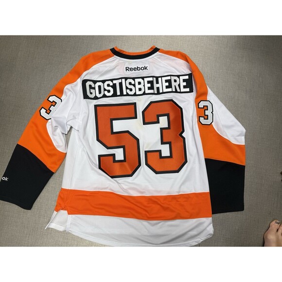 Philadelphia Flyers Shayne Gostisbehere Authentic Reebok Jersey Size XL - Picture 2 of 6